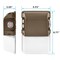 Luxrite Outdoor Dusk to Dawn LED Wall Pack 15/20/25W Up to 3000LM 3CCT 3000K-5000K IP65 Frosted, 2PK LR40616-2PK - alternate 3